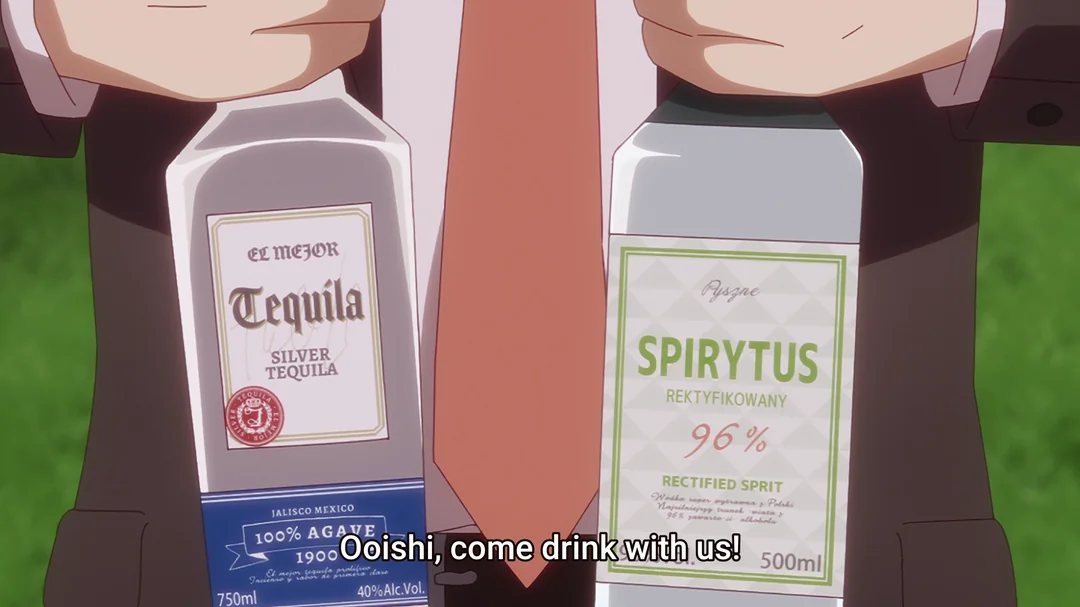 Główny produkt eksportowy Polski do japońskiej mangi i anime - spirytus rektyfikowany 96%. Artykuł o polskich wątkach, akcentach w japońskiej mandze i anime oraz grach video. Polska i Polacy w grach takich, jak Tekken, anime, jak Hetalia, Code Geass, Aee no Exorcist i wiele innych.