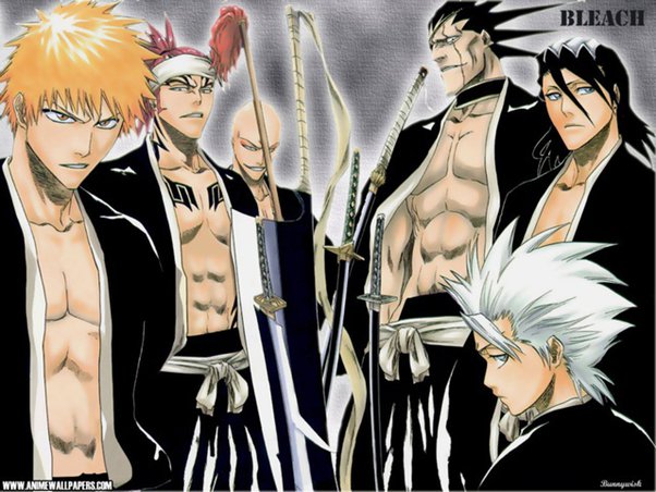 Bleech - Japanese anime, manga - shinto culture Bleech - Japanese anime with foundations in Shintoism from Japan
