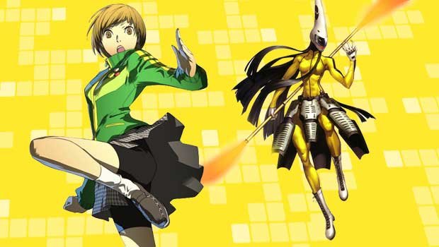 Tomoe Gozen to persona Chie Satonaki Persony 4 Golden. Artykuł o elementach japońskiego folkloru i mitologii shintoistycznej w serii gier video Shin Megami Tensei (Persona 1 ~ 5). Persony, postacie i moty z japońskich wierzeń.