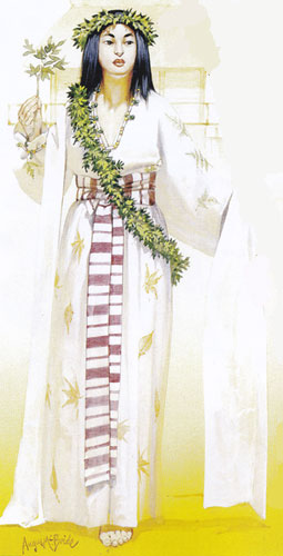 Kobieta władca Japonii - Himiko. Artykuł o pierwszej władczyni na Wyspach Japońskich - królowej szamance Himiko, królowej Yamatai. Kobieta u władzy w starożytnej Japonii.