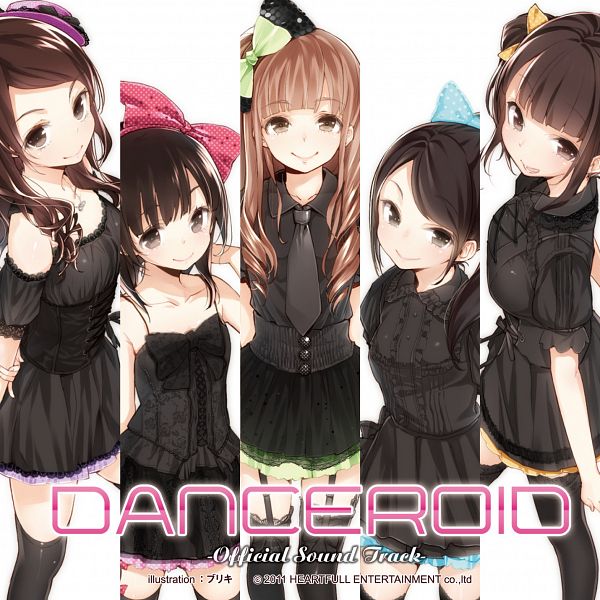 Danceroid group vtubers from Japanese Nico Nico Douga Article, essay on Japanese youtube: Nico Nico Douga about anime and manga