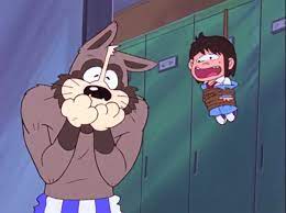 Złowrogi pies chciał mieć Annę (Akane) dla siebie, odsunąć Gigi (Dash Kappei) - japońskie anime z Polonii 1 Artykuł nostalgiczny o japońskiej bajce anime Dash Kappei (zwanej po włosku Gigi la Trottola, która w latach 90-tych była w Polsce emitowana na kanale Polonia 1.