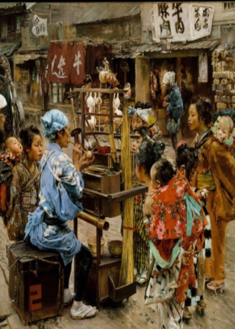 Złoty okres (jidai) w historii Japonii - Edo. Shogunat Tokugawa, polityka sakoku, drzeworyty ukiyo-e. Historia Japonii - wszystkie ery (Jidai) po kolei - od Jomon, przez Asuka, Ashikaga, Edo, Meiji, Taisho i Showa aż po współczesne Heisei i Reiwa. Historia Japonii - starożytność Japonii, średniowiecze samurajów, epoka przemysłowa i ukiyo-e aż, 2-ga wojna światowa aż po współczesne katastrofy demograficzne i środowiskowe.