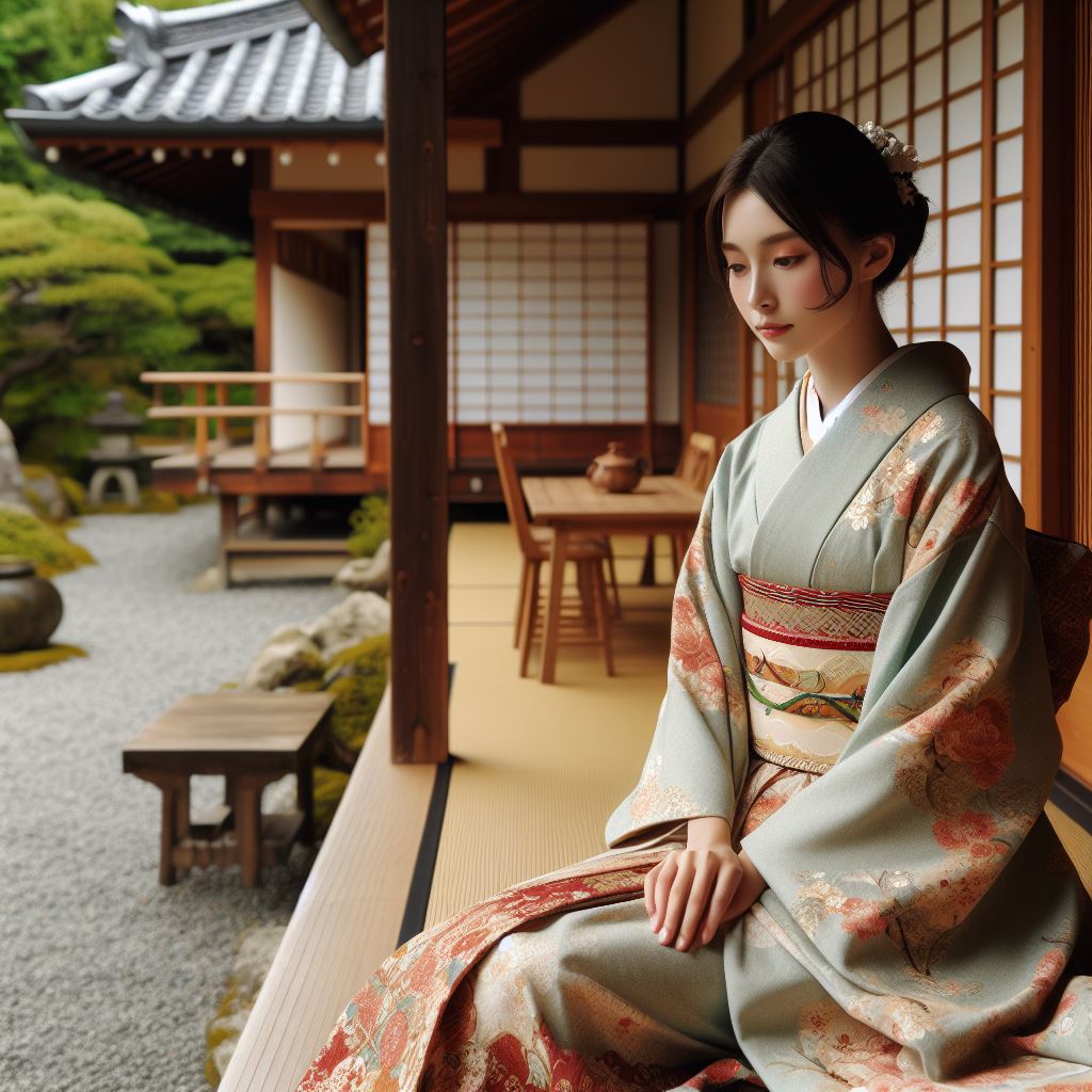 Murasaki Shikibu born in Heian-Kyo in ancient Japan of Heian jidai was the female author of the first novel in the world - "Tale of Genji". Essay about Murasaki Shikibu - female author of the first novel in the world, from ancient Japan in Heian jidai. Women in Japanese literature.