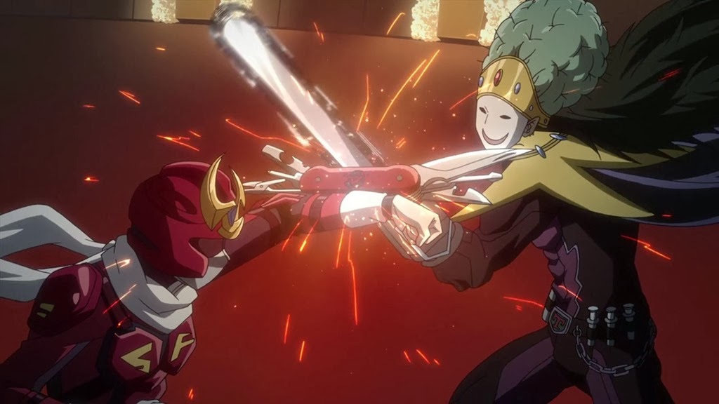 Samurai Flamenco to przykład japońskiego anime inspirowanego teatrem kabuki. Nō, Kyōgen i Kabuki - tradycyjne japońskie formy teatru - ich historia, współczesne oblicze oraz wpływ na japońską mangę i anime.