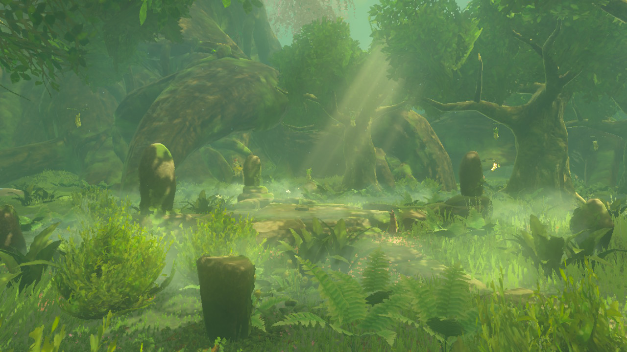 Leśne duchy i szintoistyczny związek z naturą w grze video Legend of Zelda: Breath of the Wild. Artykuł o motywach z japońskiego folkloru i wierzeń szintoistycznych w grze Legenda Zeldy (w szczególności w the Legen of Zelda: Breath of the Wild). - kultura i historia Japonii w grach video, Zelda.