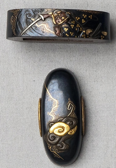 Ozdoby klanu Tachibana Katana Raikirimaru - legenda katany samurajskiej, która przecinała pioruny - Historia miecza klanu Tachibana.