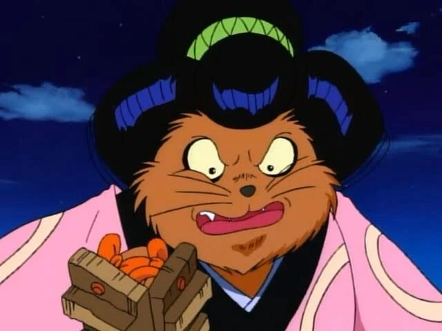 Kachi kachi Yama inspired tanuki shows on GeGeGe no Kitaro anime. Article about a Japanese folktale called KAchi kachi Yama, about a rabbit and tanuki. Rabbit tortures and kills tanuki here. They made manga and anime out of this in Japan.