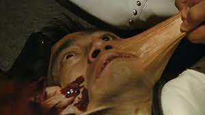 Gore scenes in Ichi the Killer, Japanese movie about Yakuza based on manga. Article about the movie "Koroshiya Ichi" ("Ichi the Killer" by Takashi Miike based on Japanese manga by Hideo Yamamoto "Ichi the Killer". Kakihara, Ichi, Jiiji, Jiro and Saburo and more.