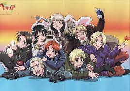 Hetialia: Axis Powers - Japanese Anime Article on Japanese manga and anime - Hetalia as an example of visual language