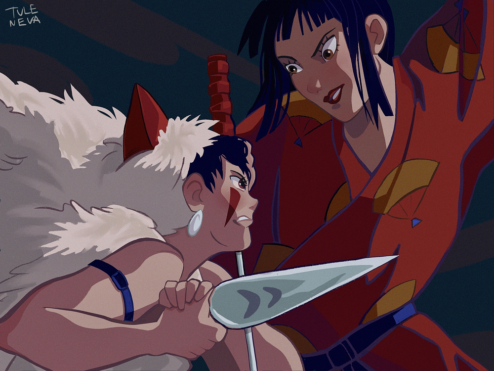 Article about shintoism in anime like Mononoke Hime ("Princess Mononoke") San from Princess Mononoke (Mononoke Hime), shintoism in Japan