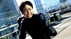 Ichi superhero from Ichi the Killer - Japanese movie about Yakuza, based on Hideo Yamamoto manga. Article about the movie "Koroshiya Ichi" ("Ichi the Killer" by Takashi Miike based on Japanese manga by Hideo Yamamoto "Ichi the Killer". Kakihara, Ichi, Jiiji, Jiro and Saburo and more.