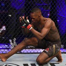 Death Note (from Japanese anime) is a move of MMA fighter Israel Adesanya MMA Israel Adesanya performing move Death Note