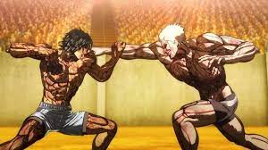 Anime Kengan Ashura from Japan Kengan Ashura - very realistic fighting martial arts Japanese anime, manga