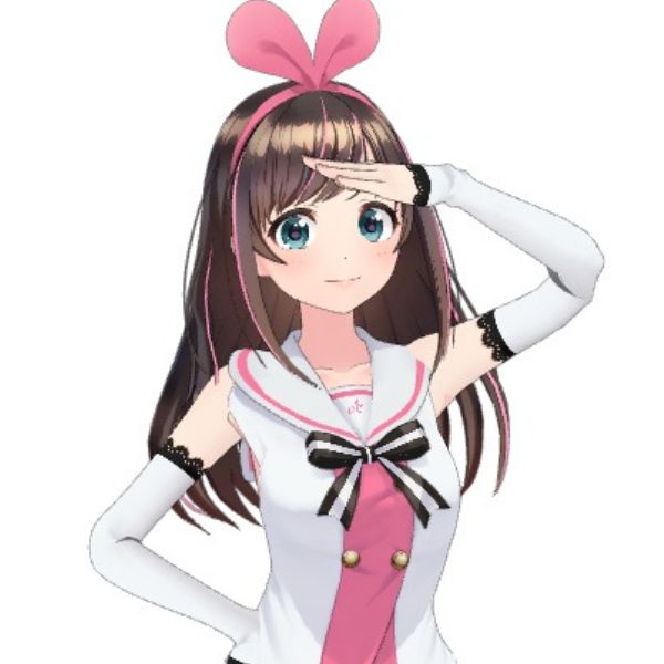 Kizuna AI - famous Japanese VTuber in manga anime style from Nico Nico Douga platform. Article / essay about modern scene of Nico Nico Douga (Japanese YouTube-like video sharing community platform). Overview of main creators on Nico Nico Douga, such as Mirai akari, Kizuna AI, Hatsune Miku, Kazuo Umezu and more. Japan's manga and anime otaku world on Nico Nico Douga.