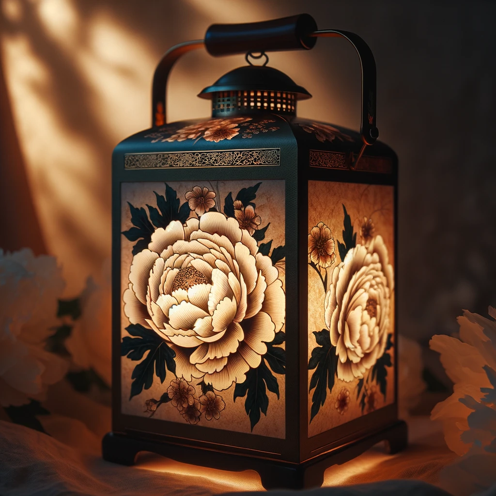 Peony lantern is a key item in the Japanese legend of Botan Doro. Article about one the the Three Great Ghost Stories of Japan, a kwaidan about Peony Lantern - horror about love between Ogiwara and Otsuyu. Japanese history and culture in essays.