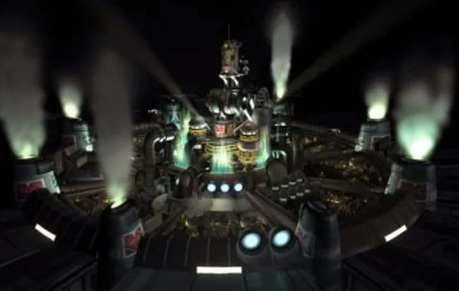 Miasto Midgar z intra Final Fantasy VII (PSX) Artykuł o motywach mangowych i anime (japońskich) w grze Final Fantasy VII.