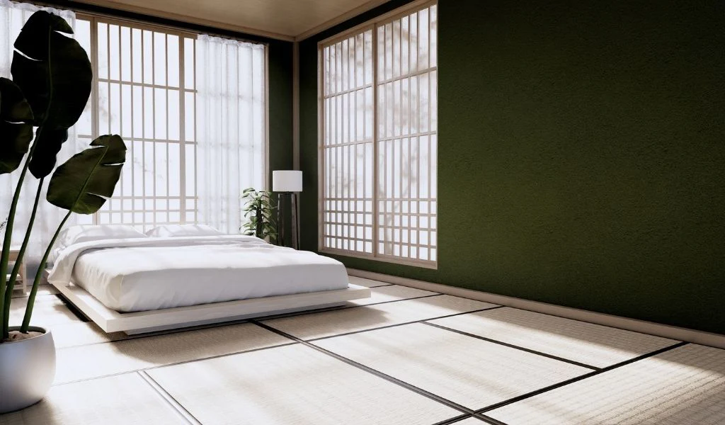 Japanese house, traditional, mono no aware and minimalistic. Article on Japanese philosophy and art style: Mono no Aware and its role in Japan's manga and anime and minimalistic designs.