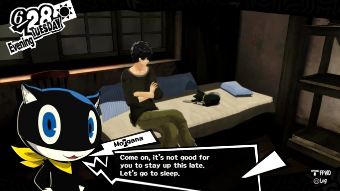 Morgana rozmawia z głównym bohaterem, Tokyo, Japonia (PErsona 5) Artykuł o elementach japońskiego folkloru i mitologii shintoistycznej w serii gier video Shin Megami Tensei (Persona 1 ~ 5). Persony, postacie i moty z japońskich wierzeń.