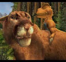 Gon's ending movie from Tekken 3, Namco's fighting game, Japan, 1997. Article / essay on Gon - small, yellow dinosaur from Japanese manga and anime by Masashi Tanaka that appeared on Namco's Tekken 3 on Playstation 1.