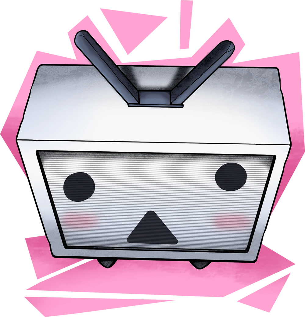 Nico Nico Douga mascott from logo, Japan's kawaii themes. Article / essay about modern scene of Nico Nico Douga (Japanese YouTube-like video sharing community platform). Overview of main creators on Nico Nico Douga, such as Mirai akari, Kizuna AI, Hatsune Miku, Kazuo Umezu and more. Japan's manga and anime otaku world on Nico Nico Douga.