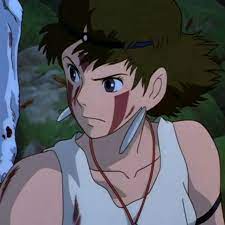 Irritated San, "Princess Mononoke" - Japanese anime by Hayao Miyazaki working for the Ghibli Studio, Japan. Article / essay about Japanese anime Mononoke Hime ("Princess Mononoke") by Hayao Miyazaki in Studio Ghibli. What is the meaning of San (Mononoke) and what values does this character convey?