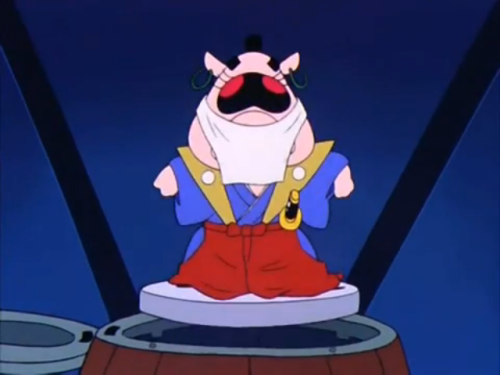 Świnka z Time Bokan (Japonia) Artykuł o japońskim anime Yattodetaman (znanym na Polonii 1 w latach 90-tych, jako "W królestwie kalendarza") - historia, miejsce w Time Bokan oraz: Pokazy Października.