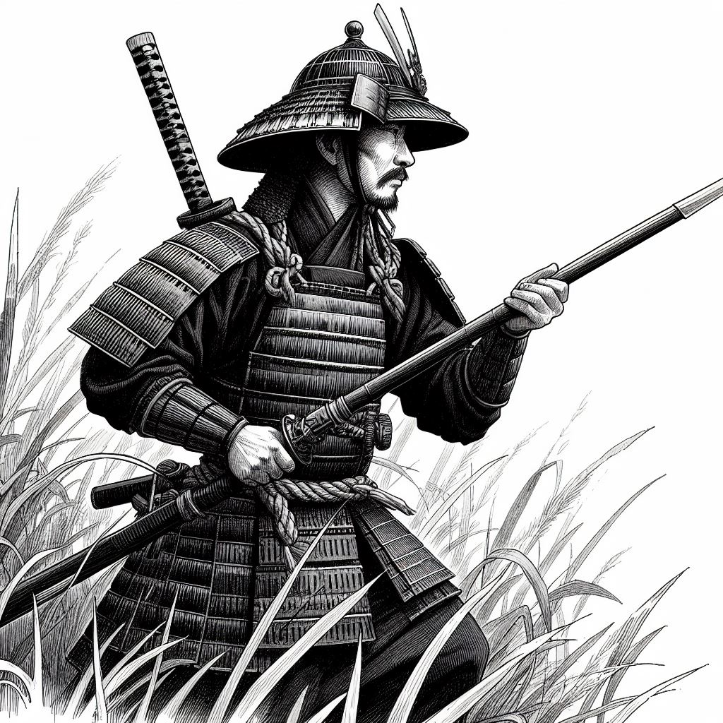 Yari ashigaru - lekka piechota japońska wyposażona w długie dzidy przeciw konnicy (samurajom) Esej o lekkiej piechocie feudalnej Japonii - Ashigaru (yari Ashigaru, yumi Ashigaru oraz Tanegashime Ashigaru). Czym różnili się od samurajów, jaka jest ich historia w sengoku jidai? Jaka rola w japońskiej mandze i anime?