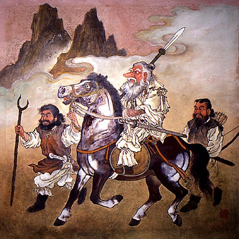 Sarutahiko - śmieszne, falliczne bóstwo płodności - japońska mitologia shinto. Esej o kami (bóstwach i boganiach) z japońskiej mitologii szintoistycznej. PRzegląd kami, takich, jak Izanagi i Izanami, Mikaboshi, Fujin i Raijin, Amaterasu, Susanoo, Tsukuyomi i wiele innych. Oraz występowanie w japońskiej mandze i anime.