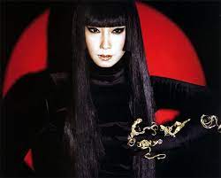 Sayoko Yamaguchi - modern Japanese artist and kind of geisha Sayoko Yamagushi - modern artist in Japan, geisha