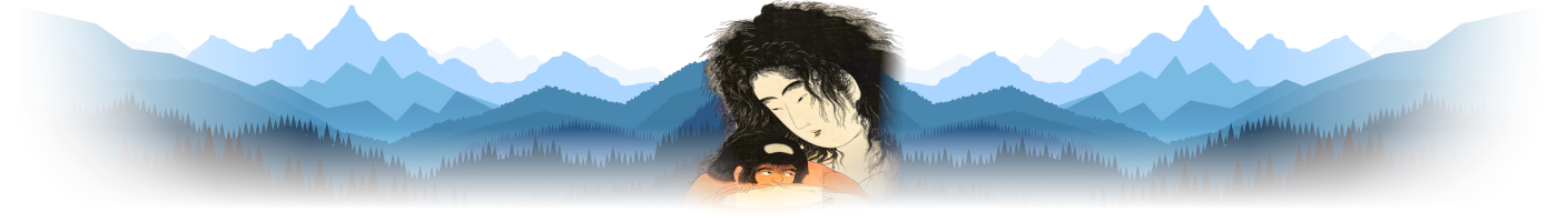 Kintarō, the Wild Son of the Witch from the Ashigara Mountains A red-skinned child of impossible strength, son of a mountain witch and a thunder god. Under the Japanese fairy tale: a thousand years of myth and meaning.