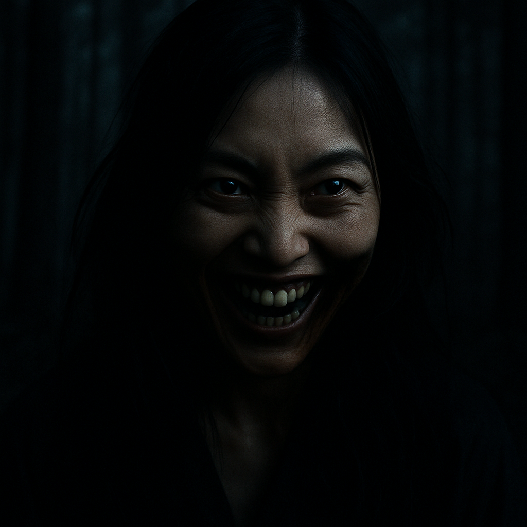Warai Onna – The Yōkai from the Mountains of Shikoku Who Brings Psychosis and Death Through Laughter Warai Onna - Japanese yokai that kills with laughter - from mountains of Shikoku.