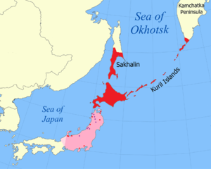 Map of Japan with location of Ainu people living (on Hokkaido and Sakhalin mainly) Essay about Polish researchers' role in reasearch of the Ainu people - Ainu living on Hokkaido and Sakhalin. Role of Bronislaw Pilsudski in early linguistic and cultural research of Ainu people of Northern Japan.