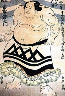 Raiden Tameemon - największy rikishi sumo, Japonia. Esej o japońskim sporcie / sztuce walki: sumo. A także historia największego rikishi sumo - Raidena Tameemona. Historia Japonii.