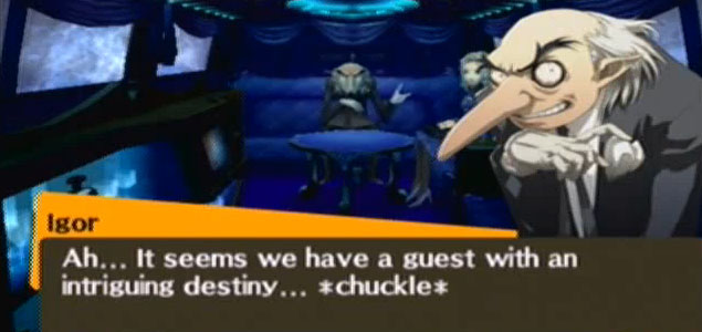 Velvet Room odgrywa specjalną rolę w Personie. Artykuł o elementach japońskiego folkloru i mitologii shintoistycznej w serii gier video Shin Megami Tensei (Persona 1 ~ 5). Persony, postacie i moty z japońskich wierzeń.