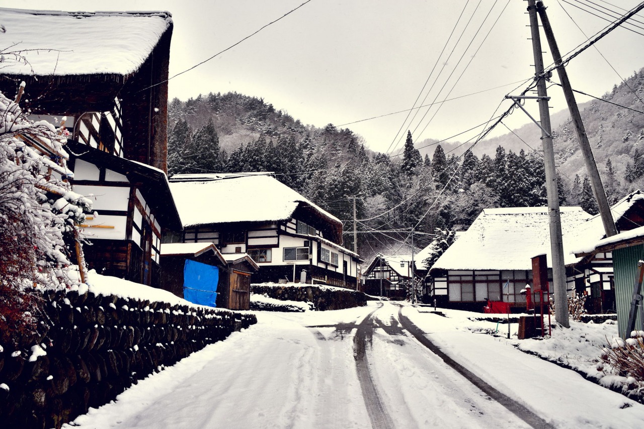 Depopulated vanishing villages and countryside in Japan. Essay about vanishing villages in Japan called Genkai / sonzoku / jun / shometsu shuraku. Modern Japan, anime and manga.