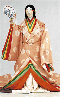Murasaki Shikibu, female writer from ancient Japan of Heian period. Essay about Murasaki Shikibu - female author of the first novel in the world, from ancient Japan in Heian jidai. Women in Japanese literature.