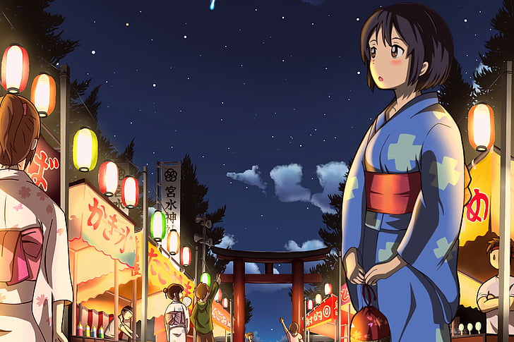 Twoje imię (Your name, Kimi no Na wa) - anime japońskie, którego ważnym elementem jest festiwal matsuri.